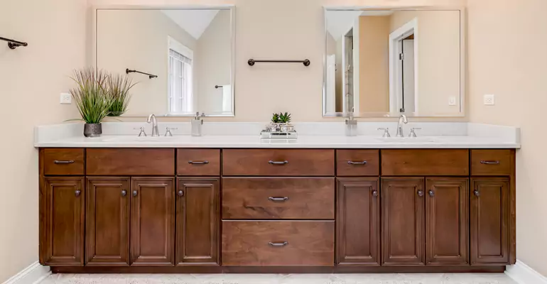 Bathroom Cabinet Renovation in Sioux Falls