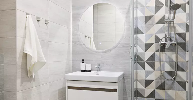 Small Master Bathroom Remodel in Sioux Falls