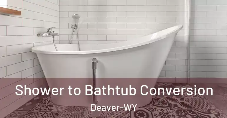 inner Bathroom imggen Shower to Bathtub Conversion Deaver-WY