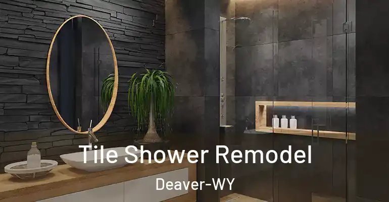 inner Bathroom imggen Tile Shower Remodel Deaver-WY